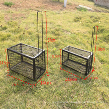 64x19x26 cm galvanized powder coating steel garden rat trap cage